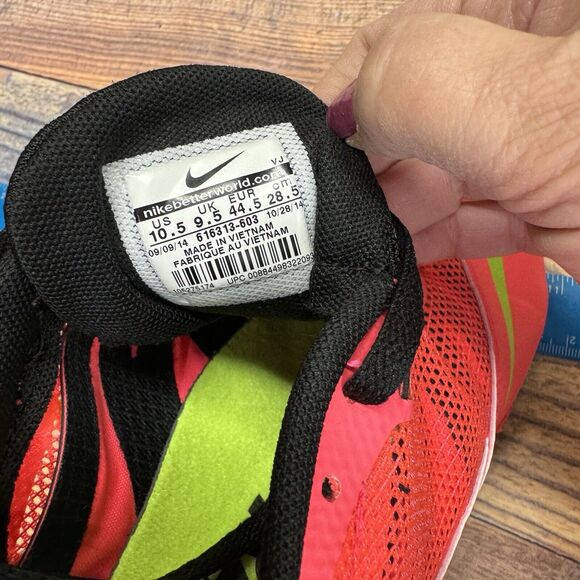 Nike Zoom Rival S7 Track Running 616313-603 Pink/Yellow Neon Mens10.5/Womens 12 - Picture 7 of 7